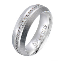 Couple Titanium Anniversary Rings Engagement Rings Wedding Bands